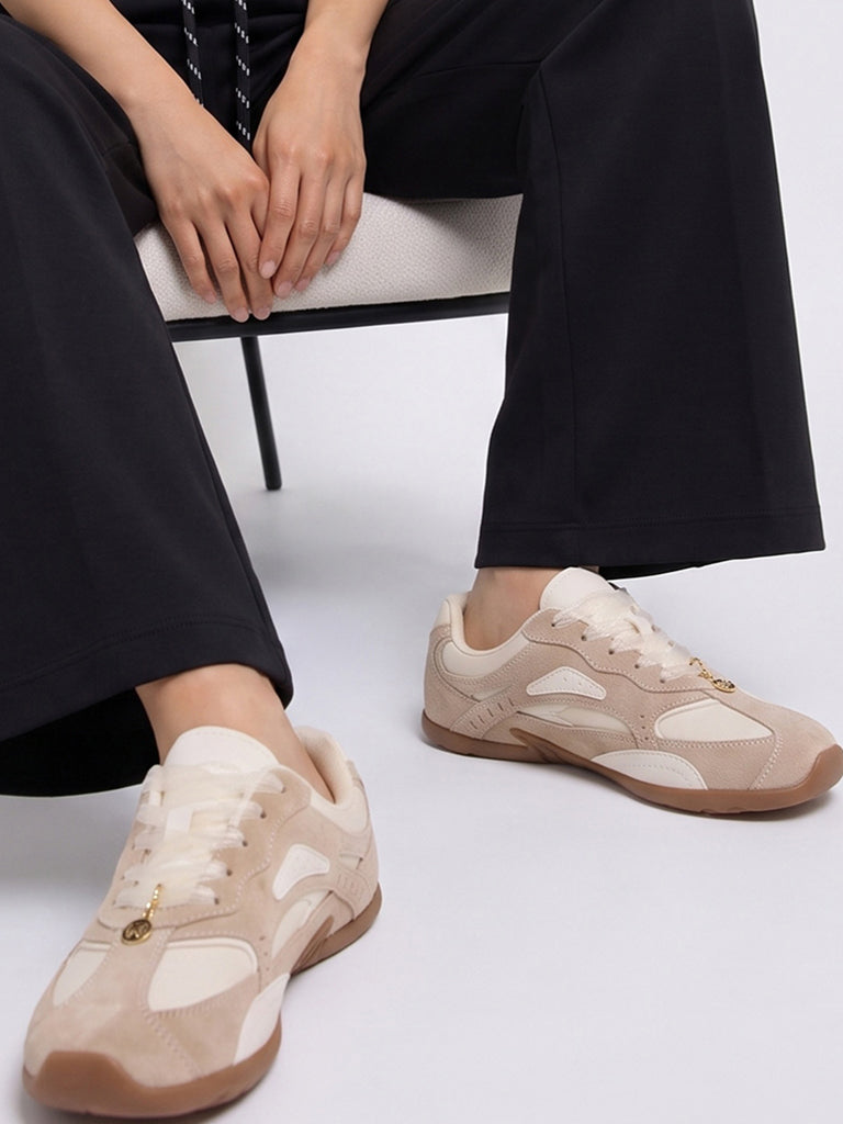 LUNA BLU Beige Sneakers