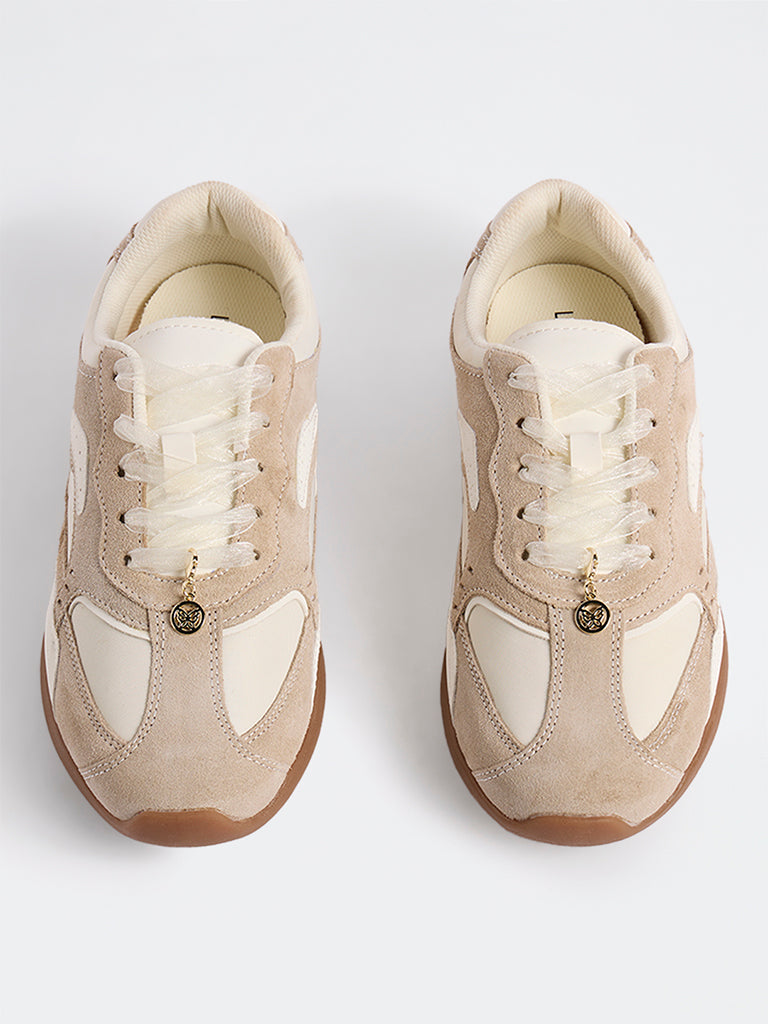 LUNA BLU Beige Sneakers