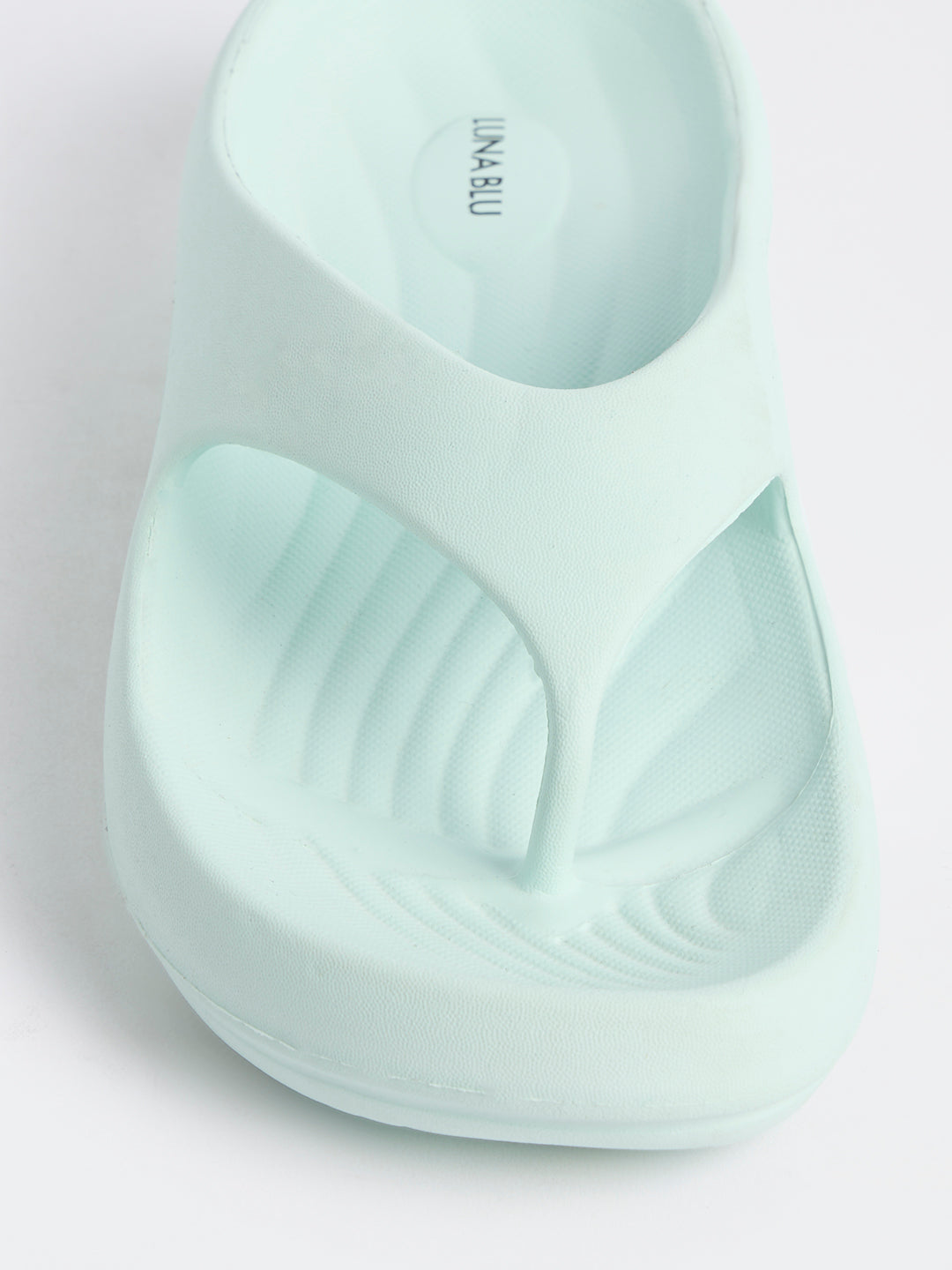 LUNA BLU Mint Blue Comfort Flip-Flops
