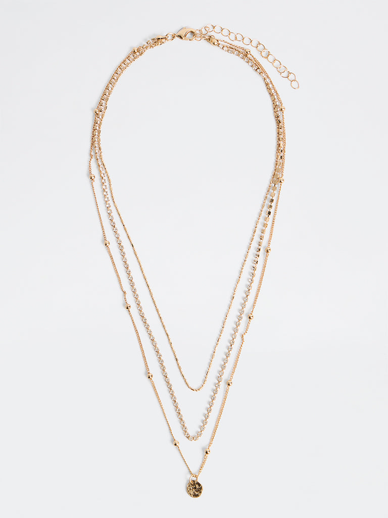 Westside Accessories Gold Layered Necklace