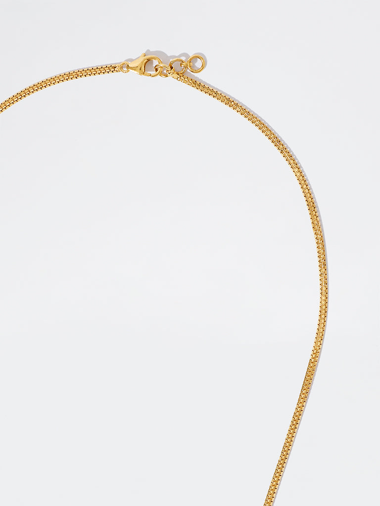 Unisex Oval Pave Lab Diamond Signet Pendant Necklace