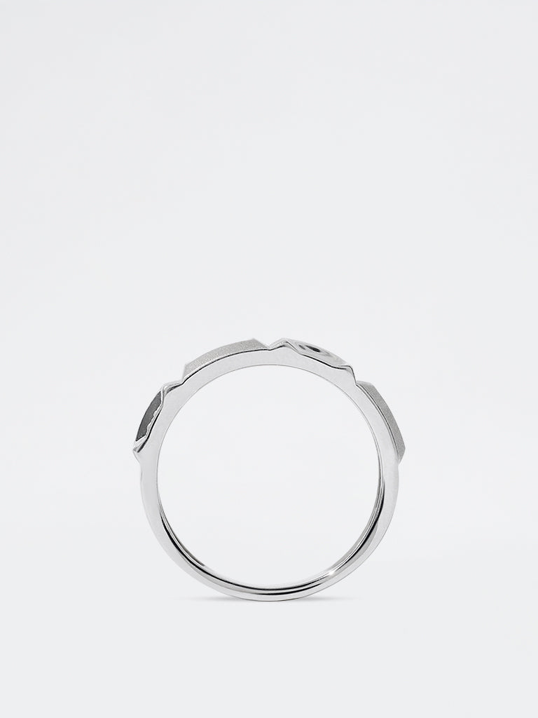 Men's Geometric Lab Diamond Band Ring