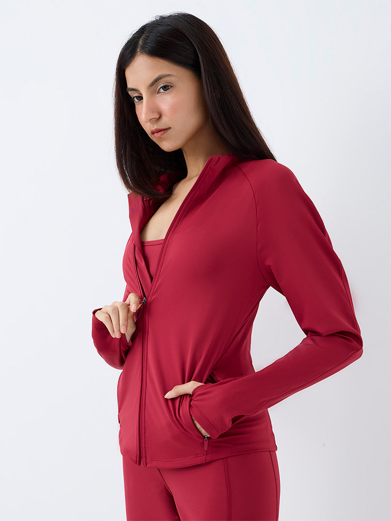Nuoflexx Red Solid Jacket