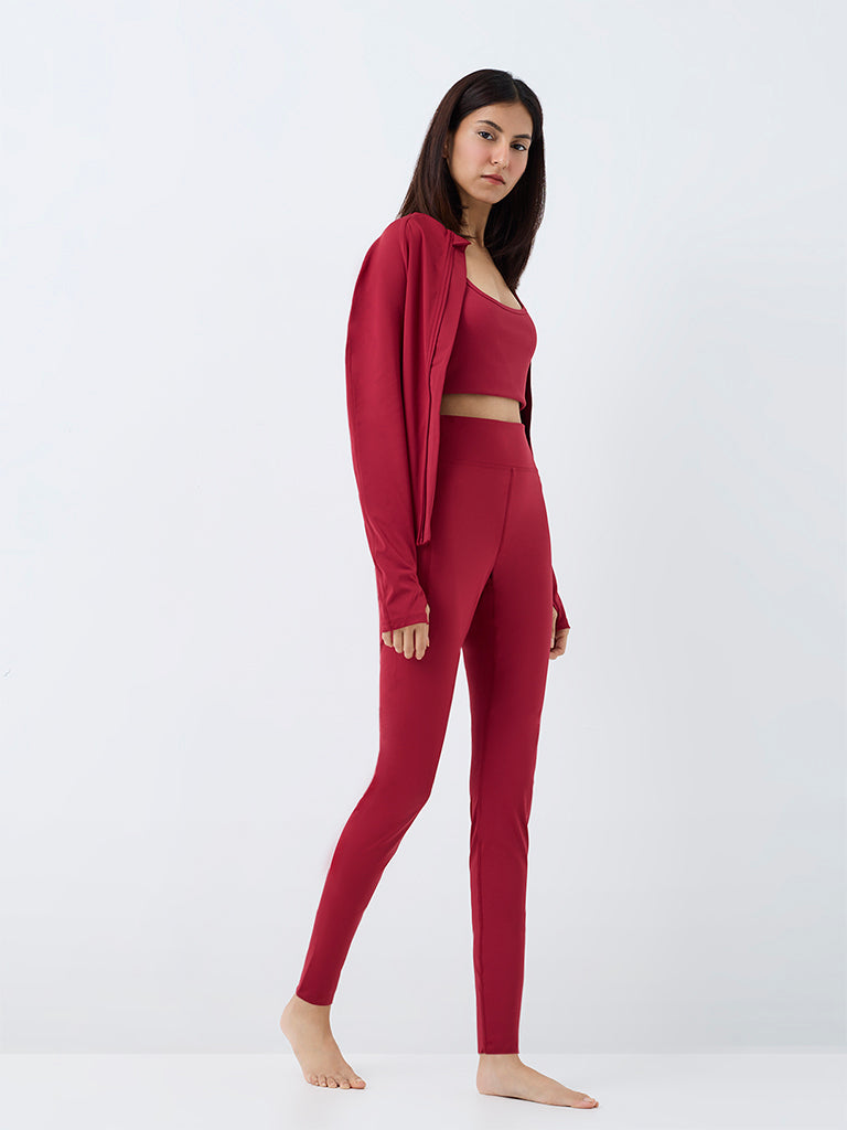 Nuoflexx Red Solid Jacket