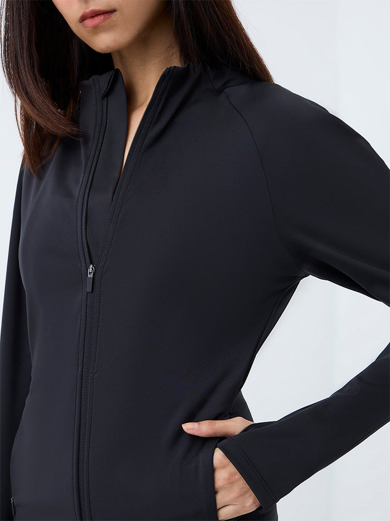 Nuoflexx Black Solid Jacket