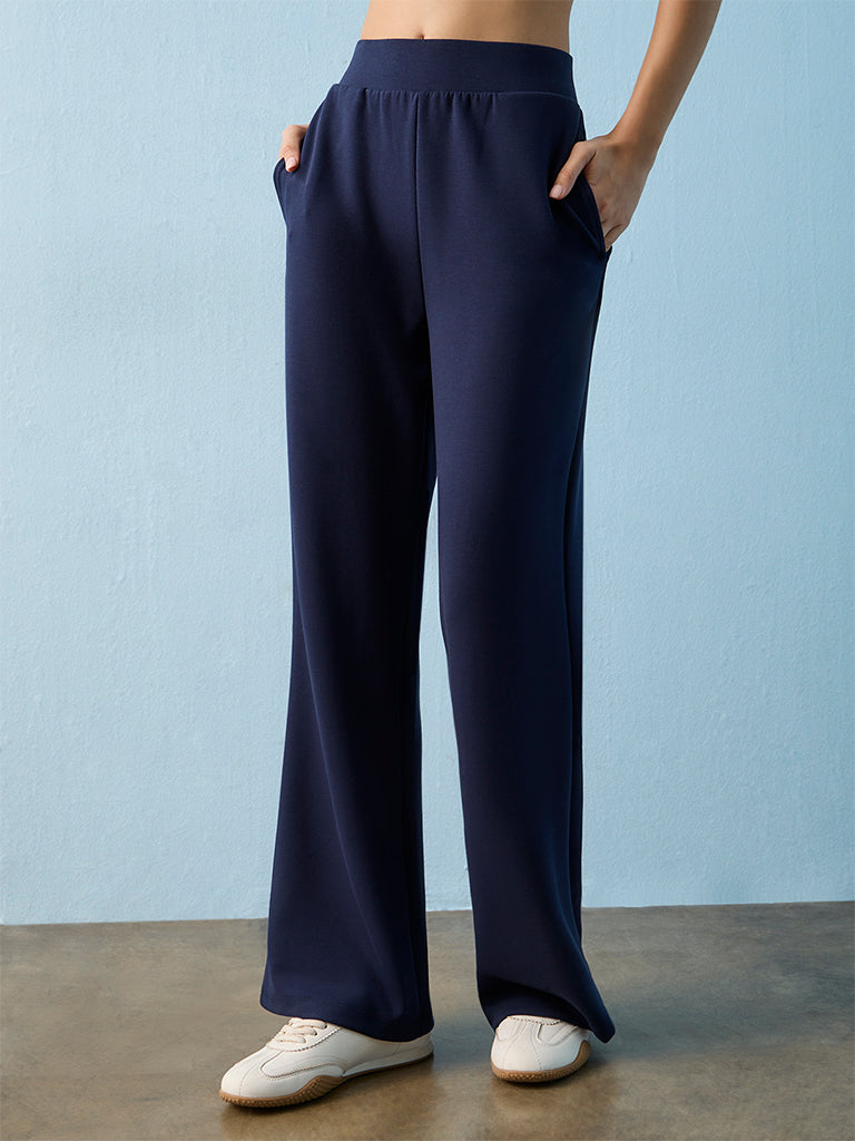 Nuoflexx Navy High-Rise Pants