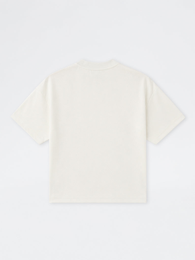 Boys Off-White Numerical Printed T-Shirt