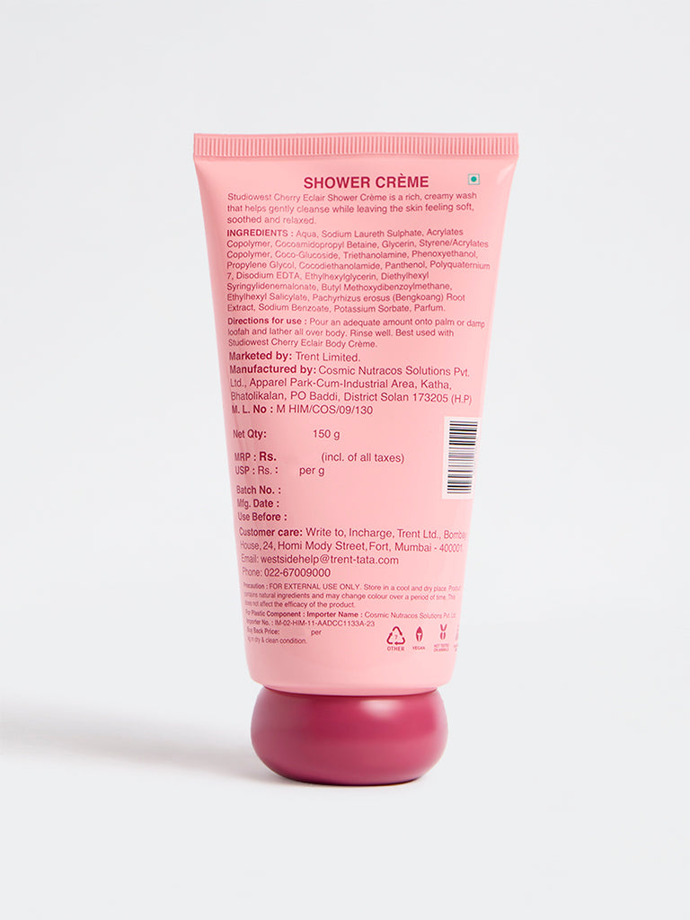 Studiowest Cherry Eclair Shower Creme - 150 gm