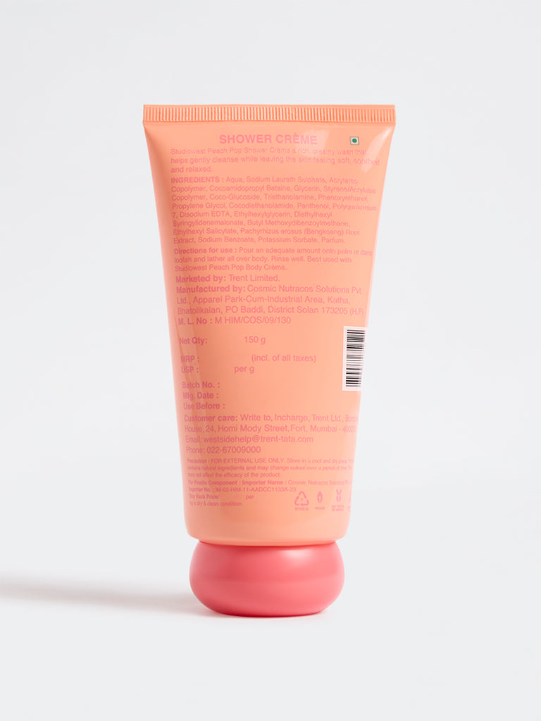 Studiowest Peach Pop Shower Creme -150 gm