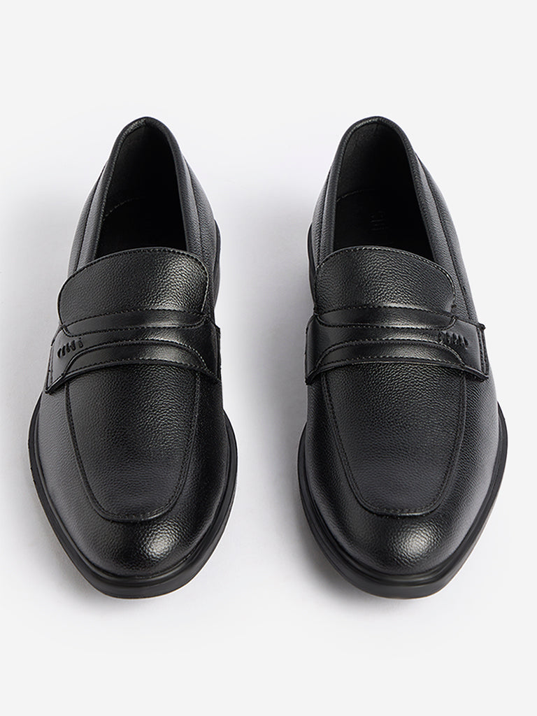 SOLEPLAY Black Penny Loafers