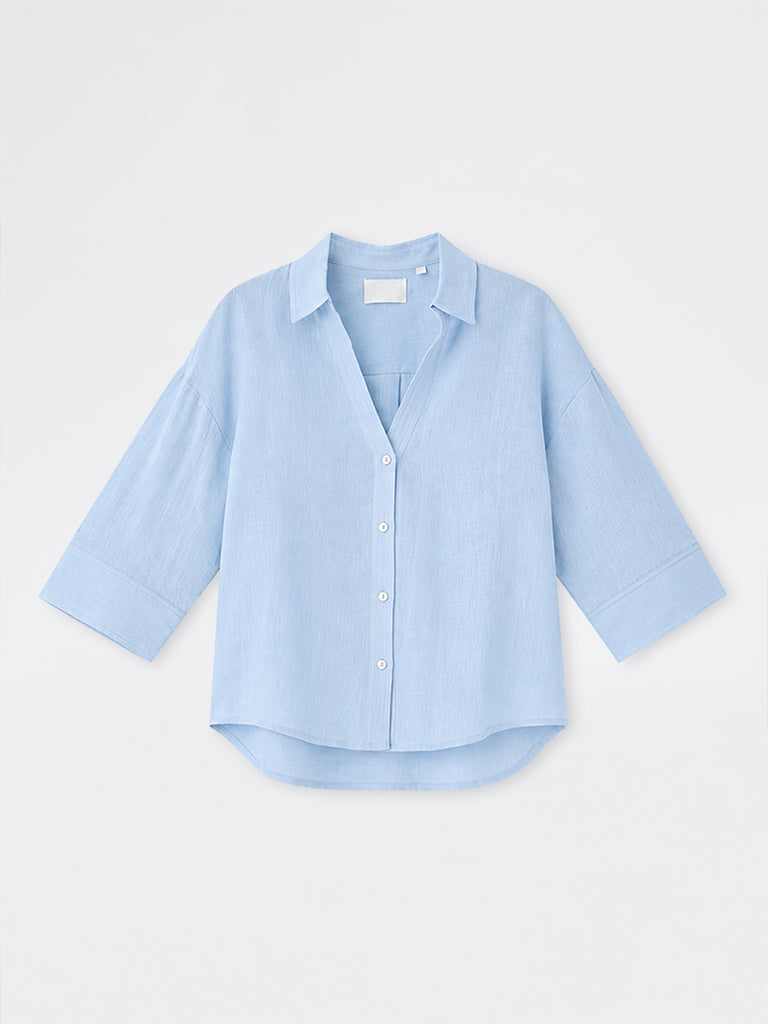 Pure Linen Easy Shirt