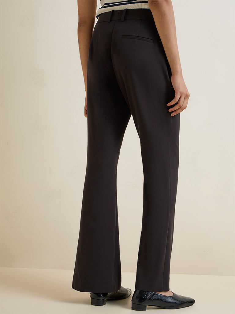 Wardrobe Black High-Rise Trousers