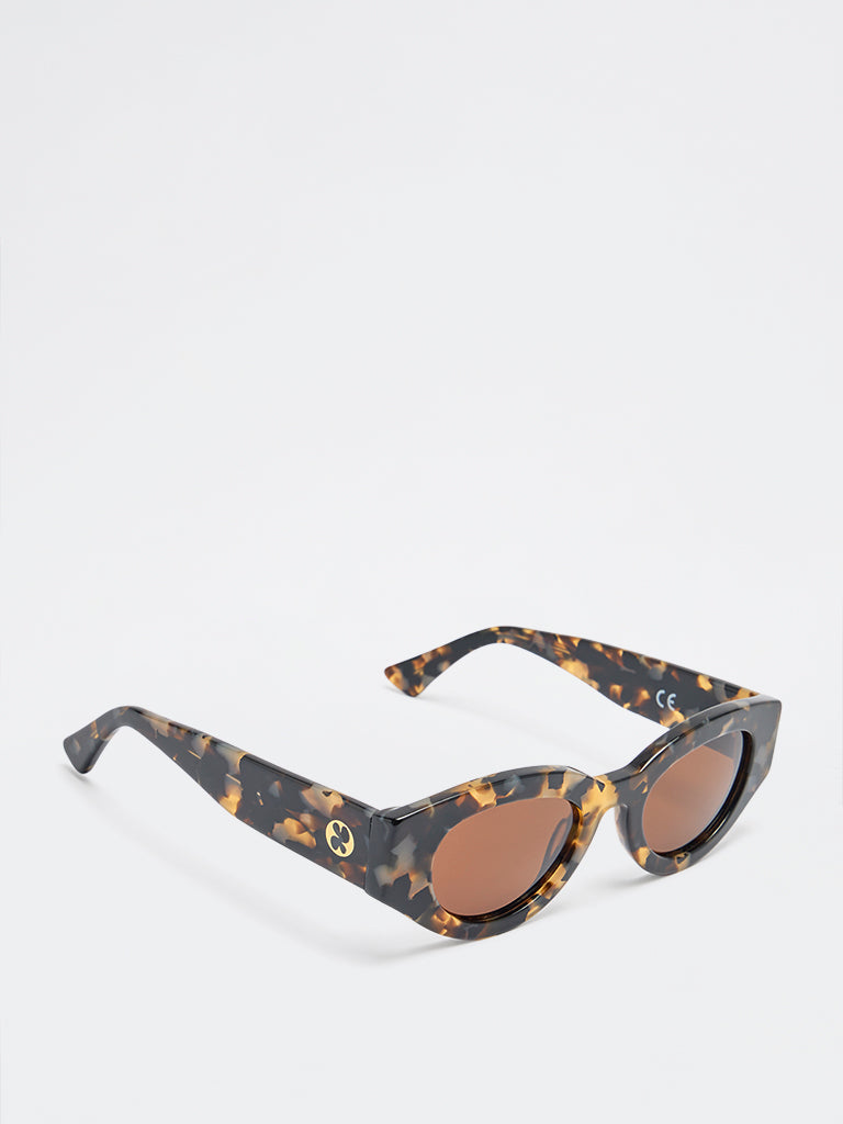 Pome Luxe Contemporary Cat-Eye Sunglasses