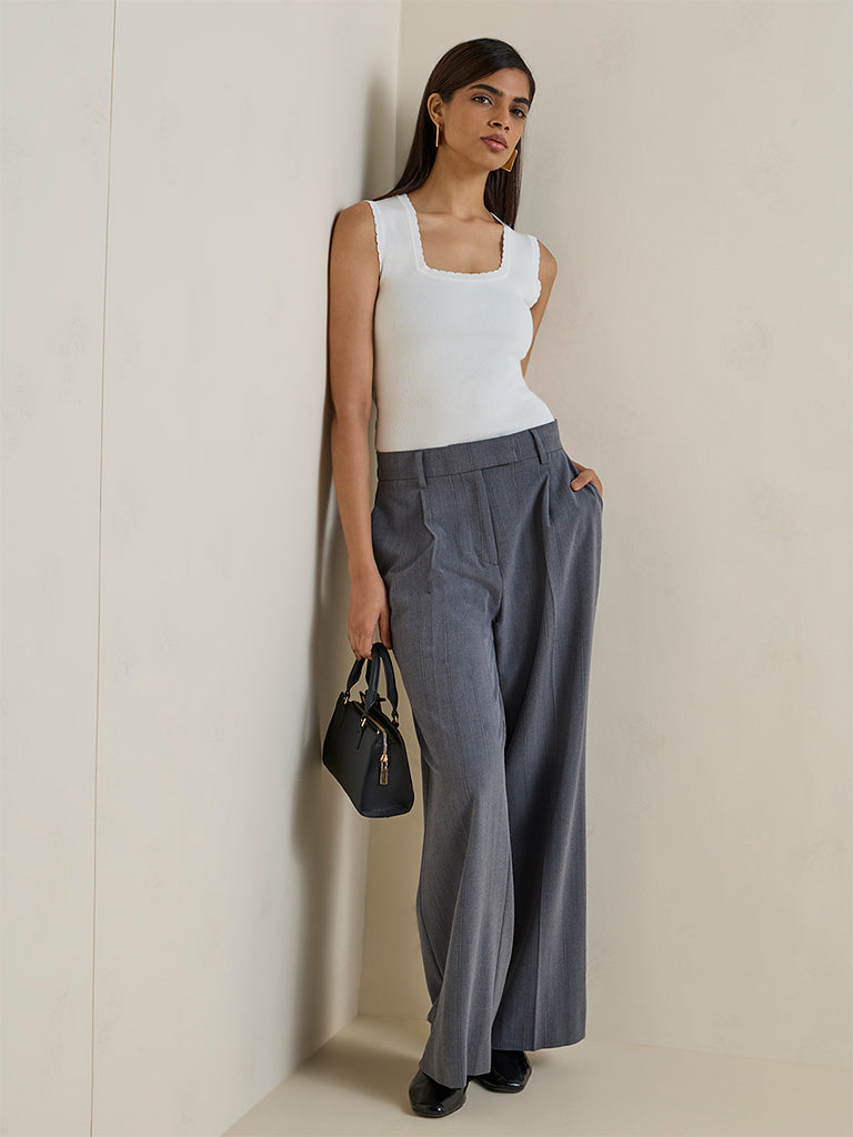 Wardrobe Ivory Knitted Top