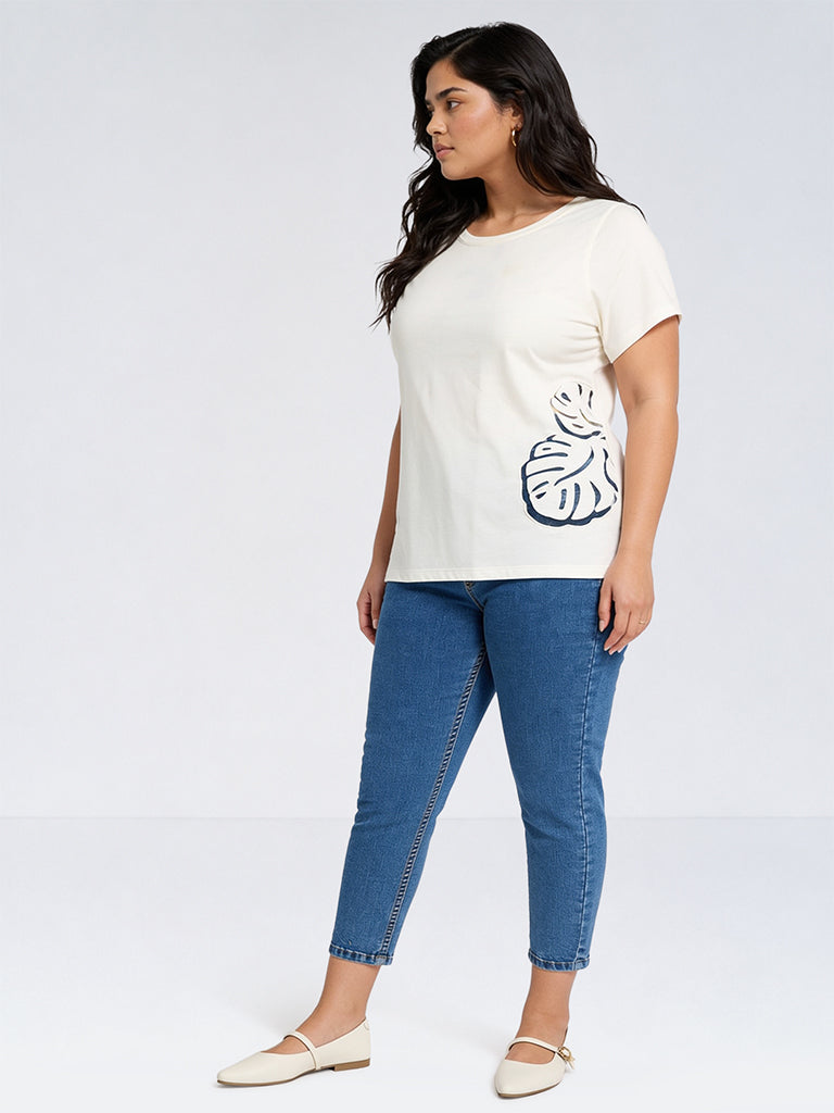 Gia Blue Mid-Wash High-Rise Denim Jeggings