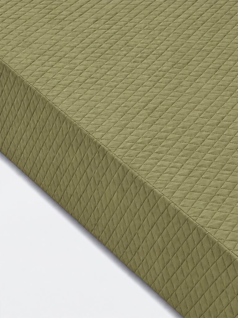 Westside Home Olive King Bed Heat Seal Quilt