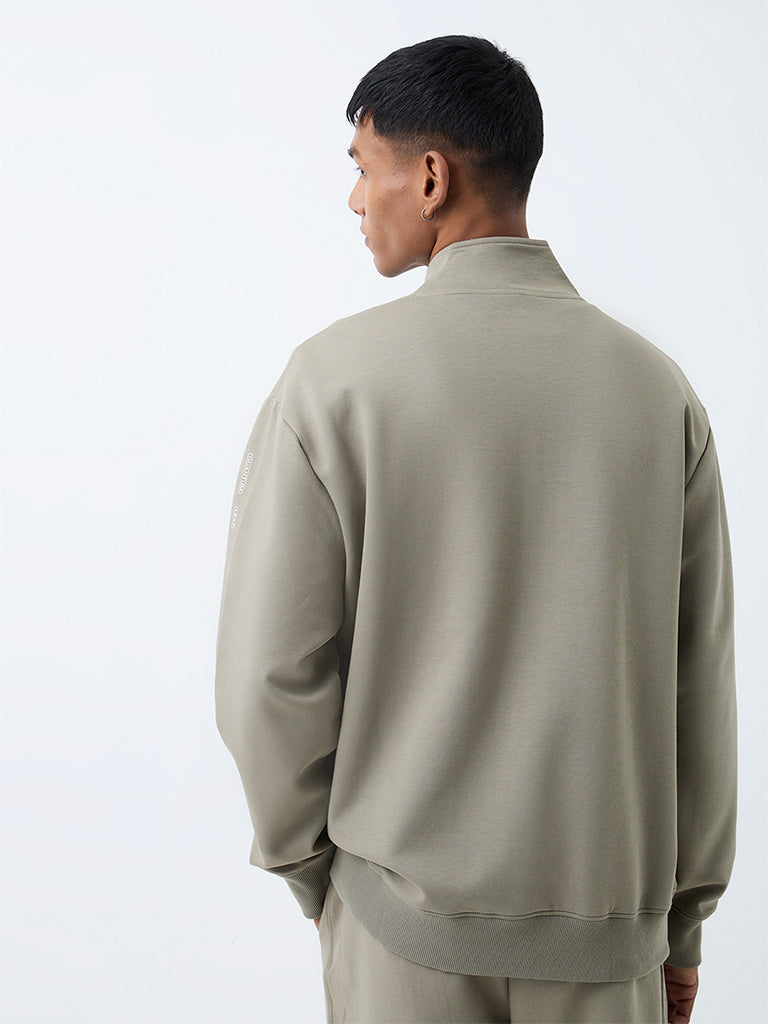 Nuoflexx Sage Quarter-Zip Relaxed-Fit Sweatshirt