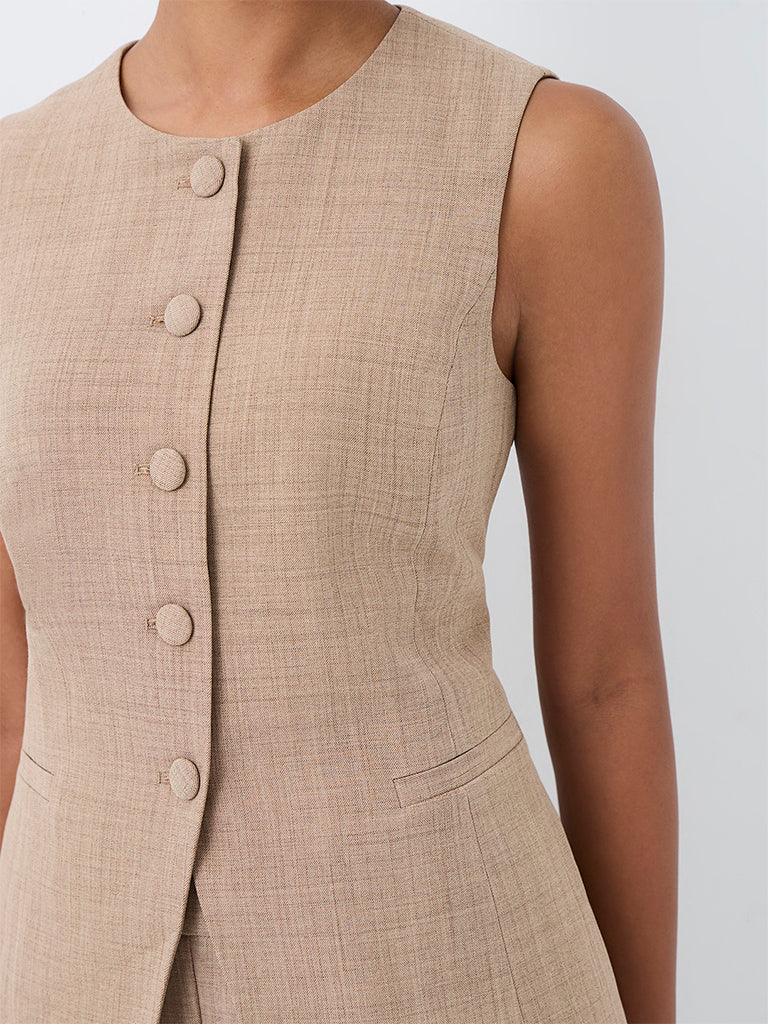 Wardrobe Beige Waistcoat