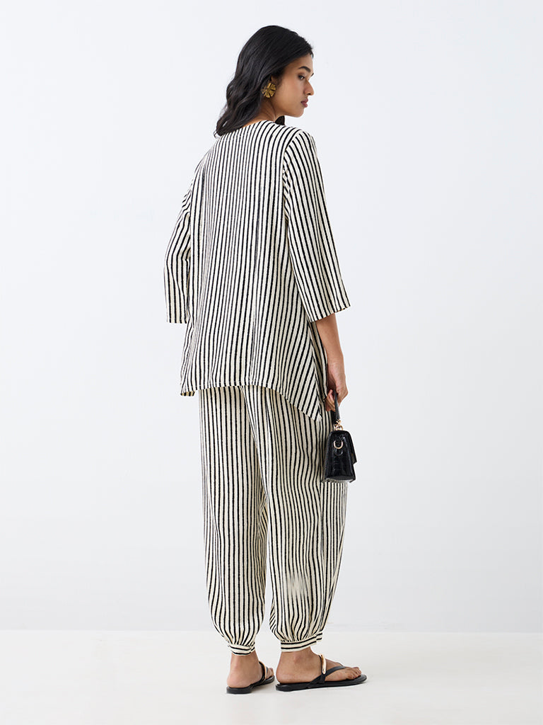Utsa Multicolour Striped Tunic