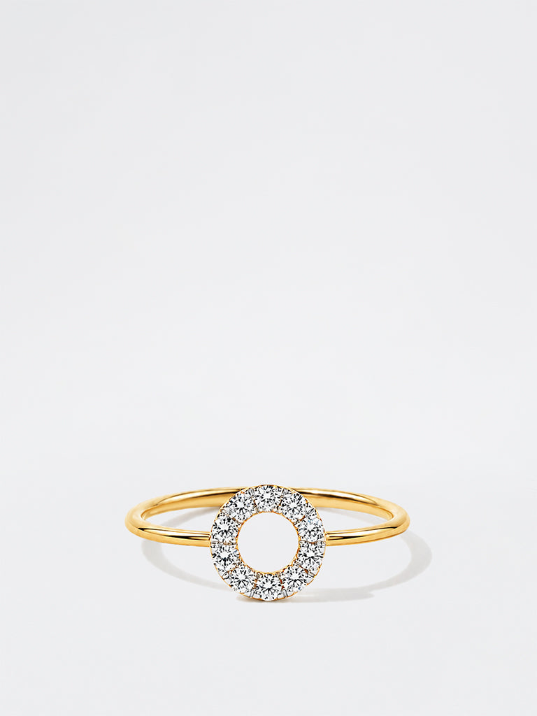 Circle of Life Lab Diamond Ring