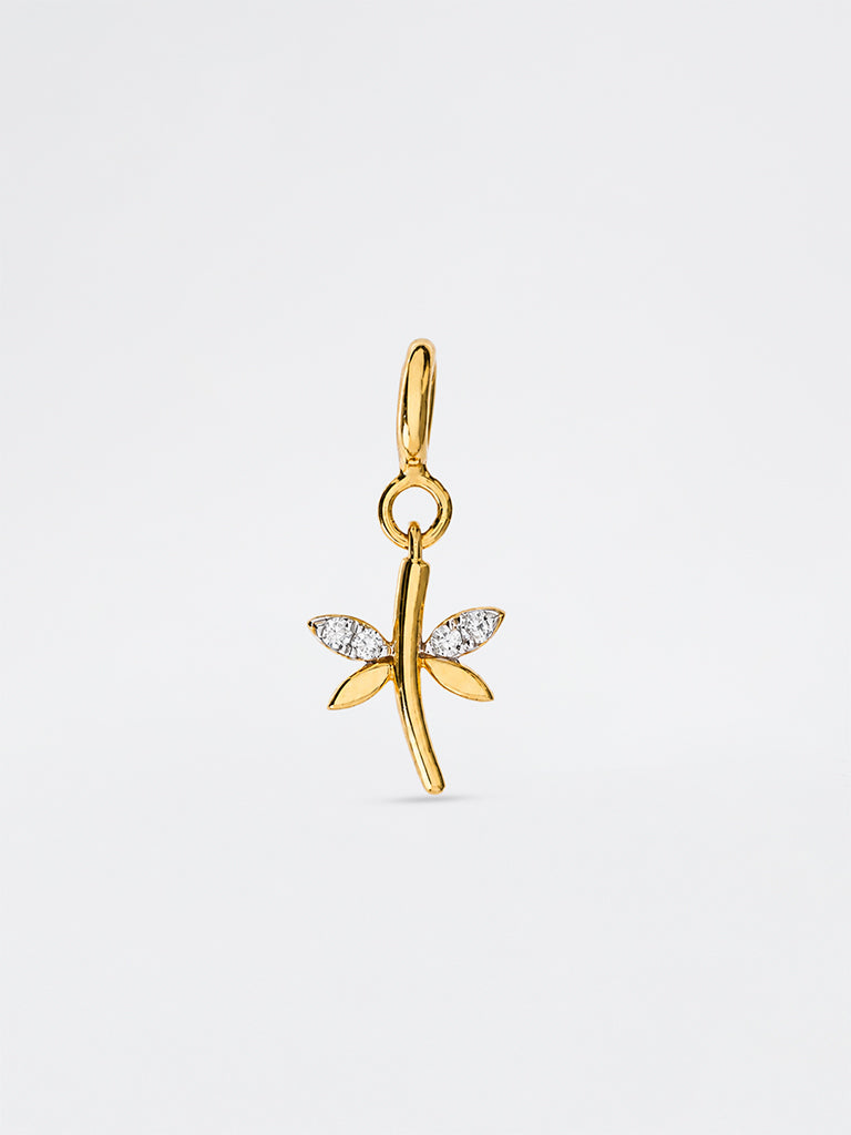 Dragonfly Lab Diamond Pendant