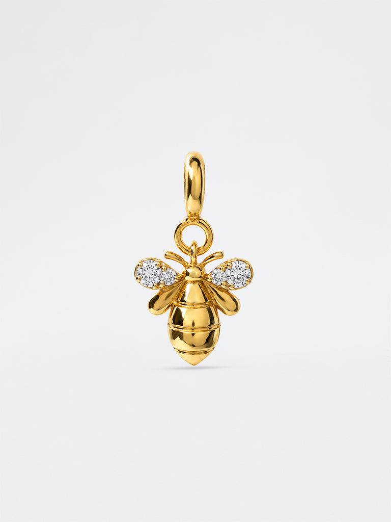 Honeybee Lab Diamond Pendant