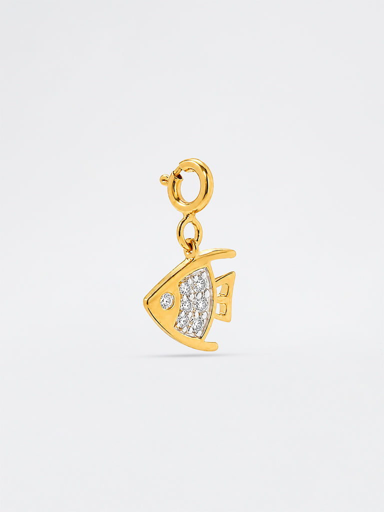 Fish Lab Diamond Pendant