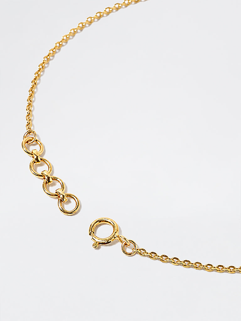 Gold Lab Diamond Dangle Bracelet