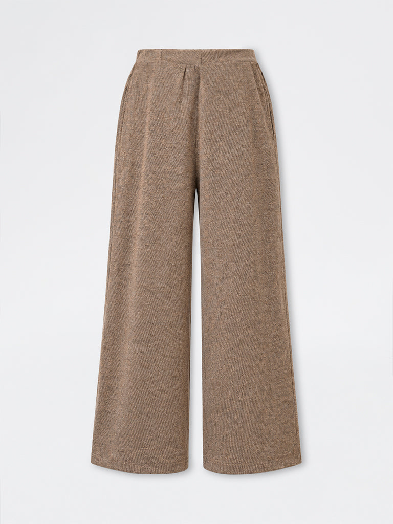 Gia Taupe High-Rise Pants