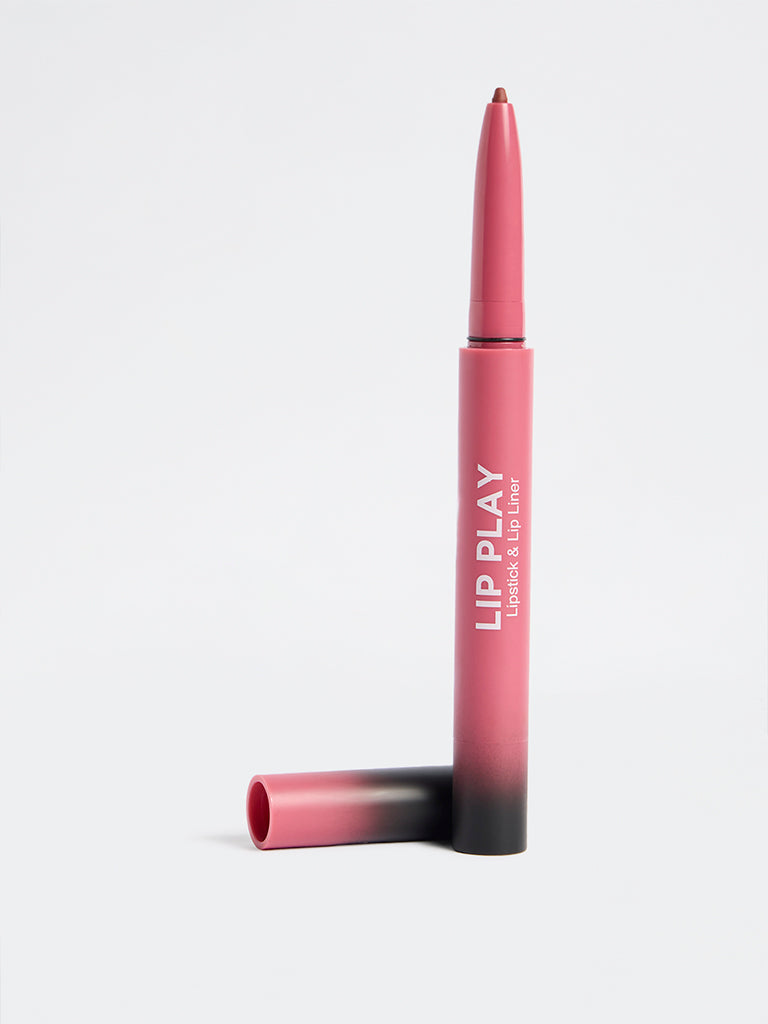 Studiowest Lip Play Bare Lipstick and Lipliner - 2.3 gm