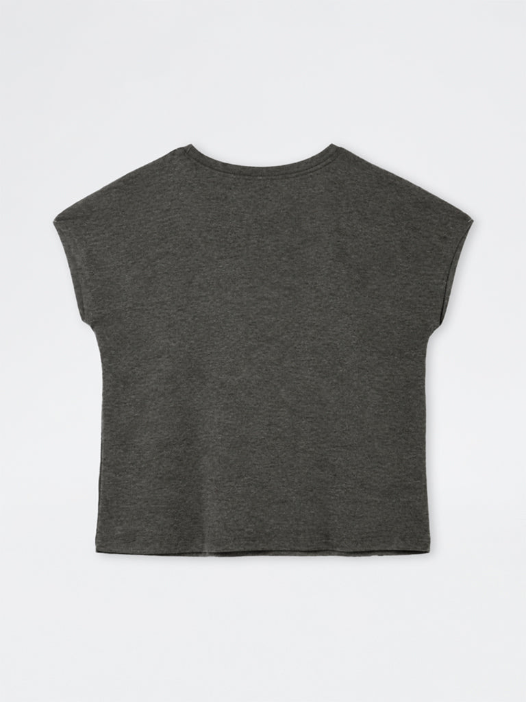 Gia Grey Melange T-Shirt
