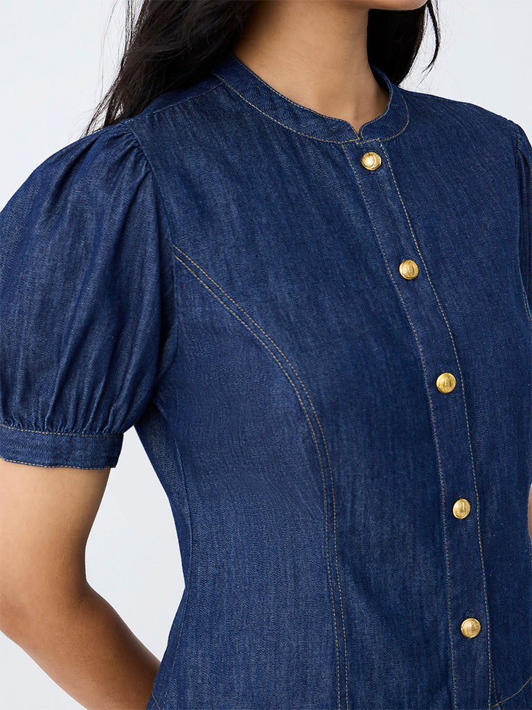 LOV Blue Denim Shirt