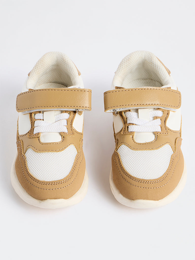Yellow Brown Sneakers