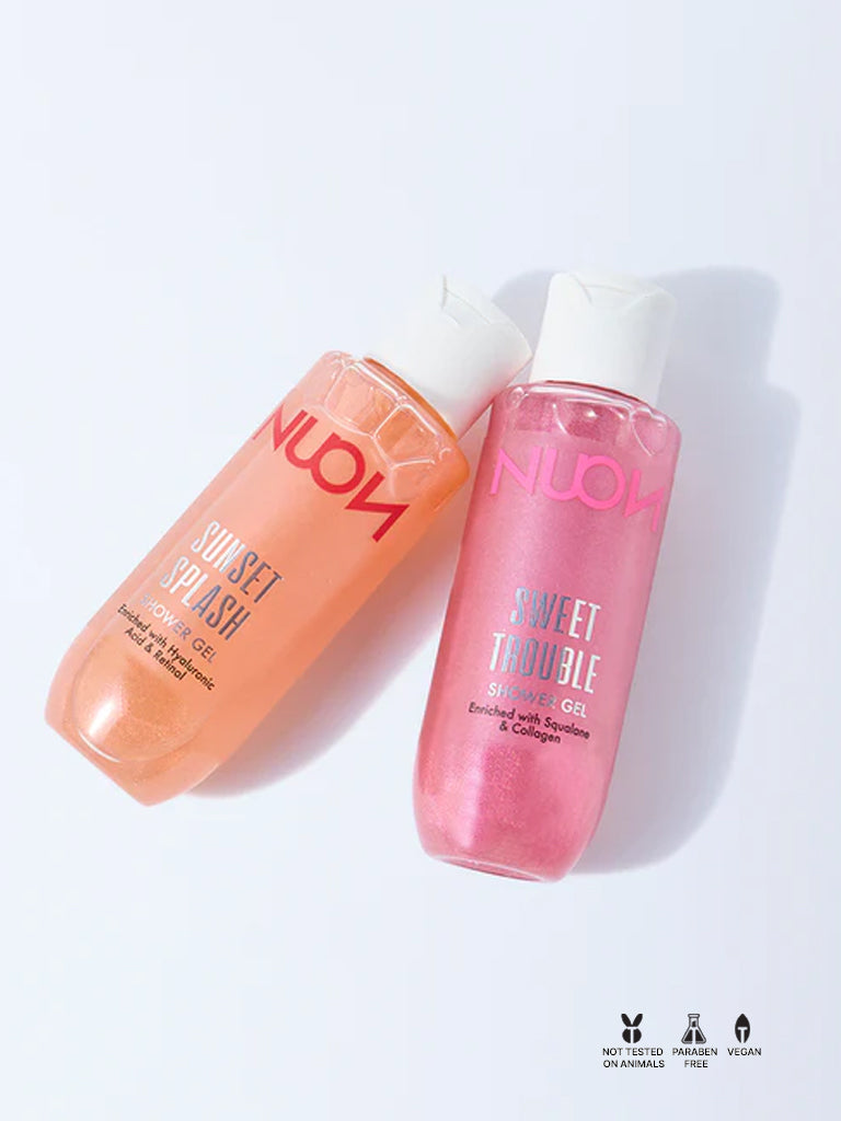 Nuon Sweet Trouble Shimmer Shower Gel - 100 ml