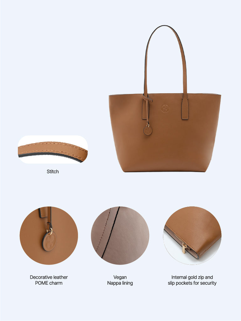 Alice Tote In Finest Leather