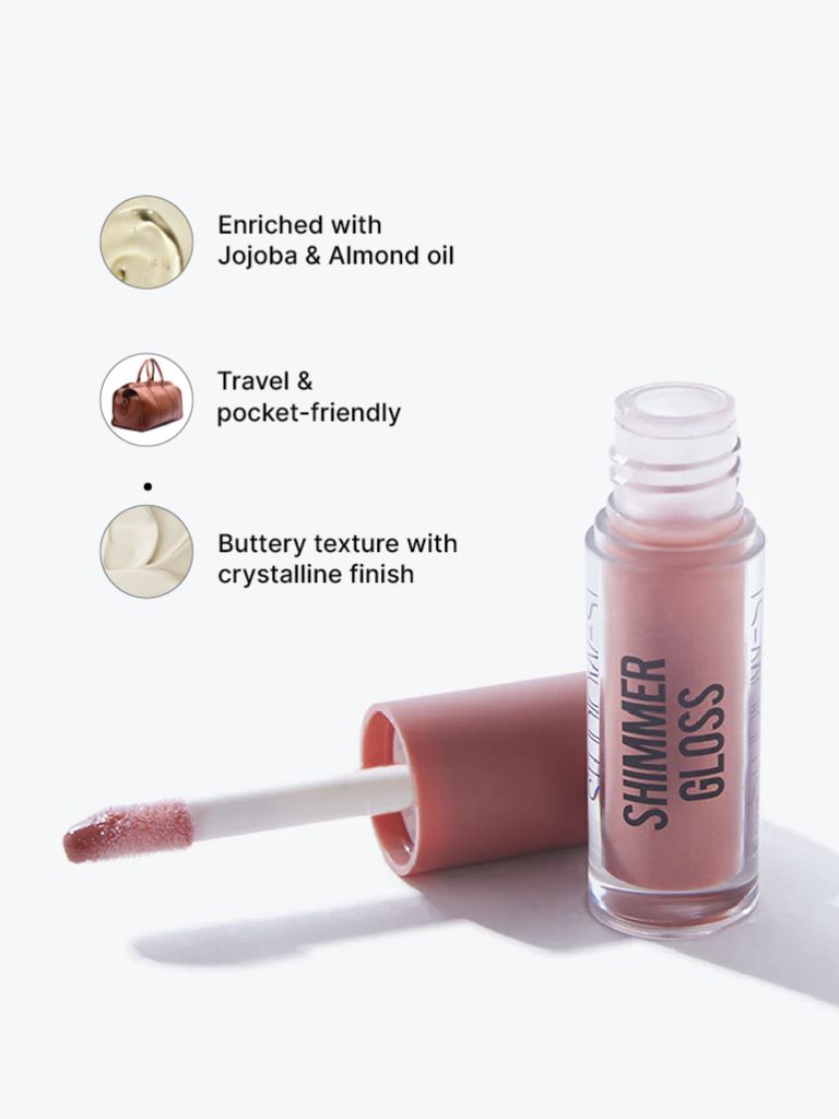 Studiowest New Mini Bare Bliss Nude Pink NP-03 Shim Gloss - 1.2 ml