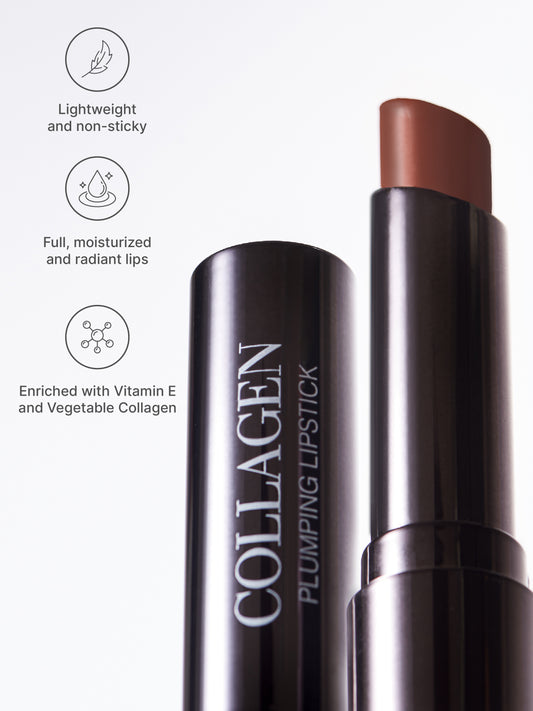 Studiowest Brown Espresso Collagen Plumping Lipstick - 3 gm