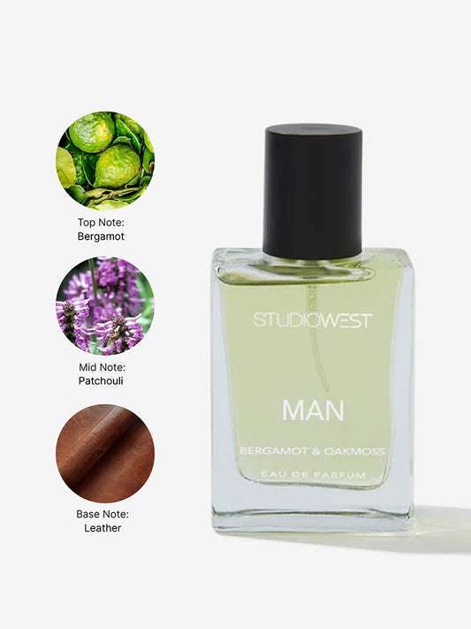 Studiowest Bergamot and Oakmoss Eau De Parfum - 30 ML