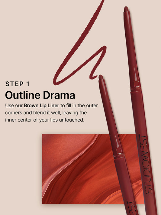 Studiowest Lip Liner Gossip, 0.3 G