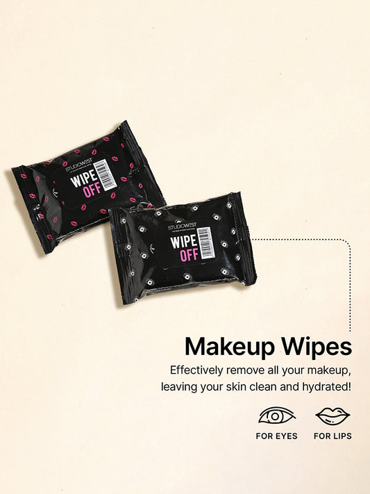 Studiowest Wipe Off Makeup Removing Wipes