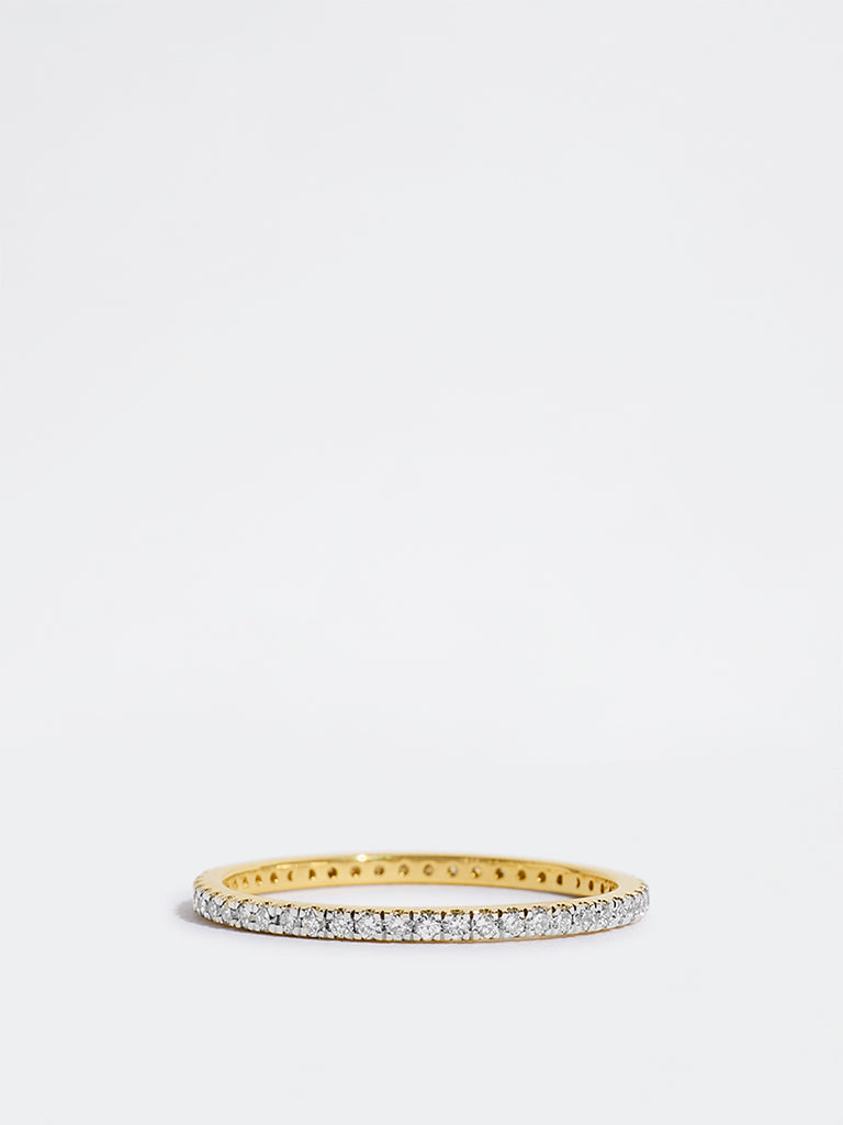 Lab Diamond Eternity Stacker Ring