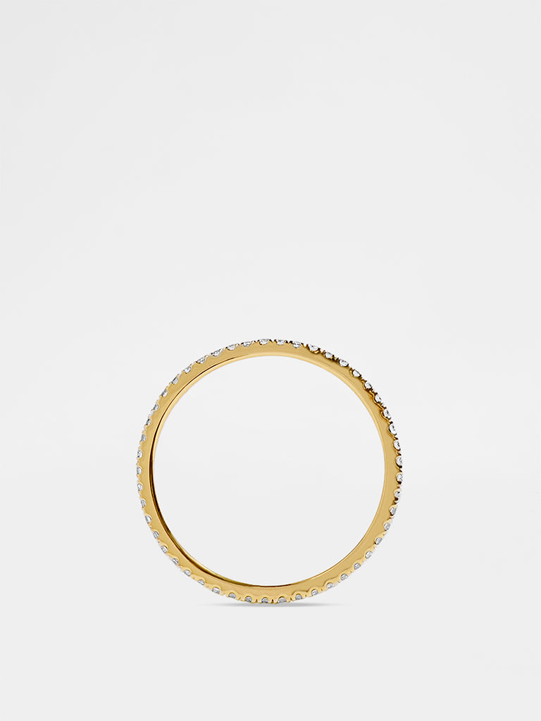 Lab Diamond Eternity Stacker Ring