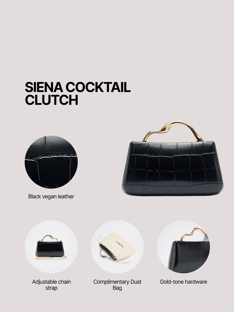 Pome Luxe Siena Cocktail Clutch