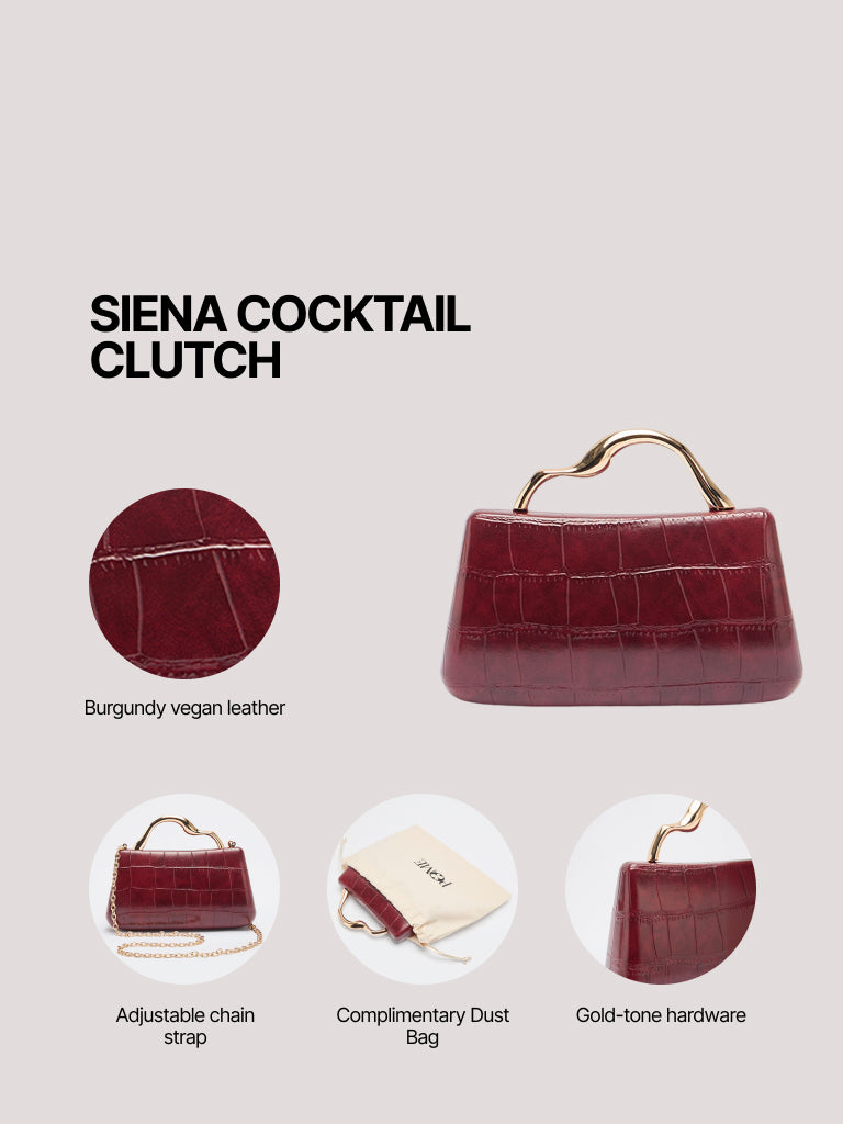 Pome Luxe Siena Cocktail Clutch