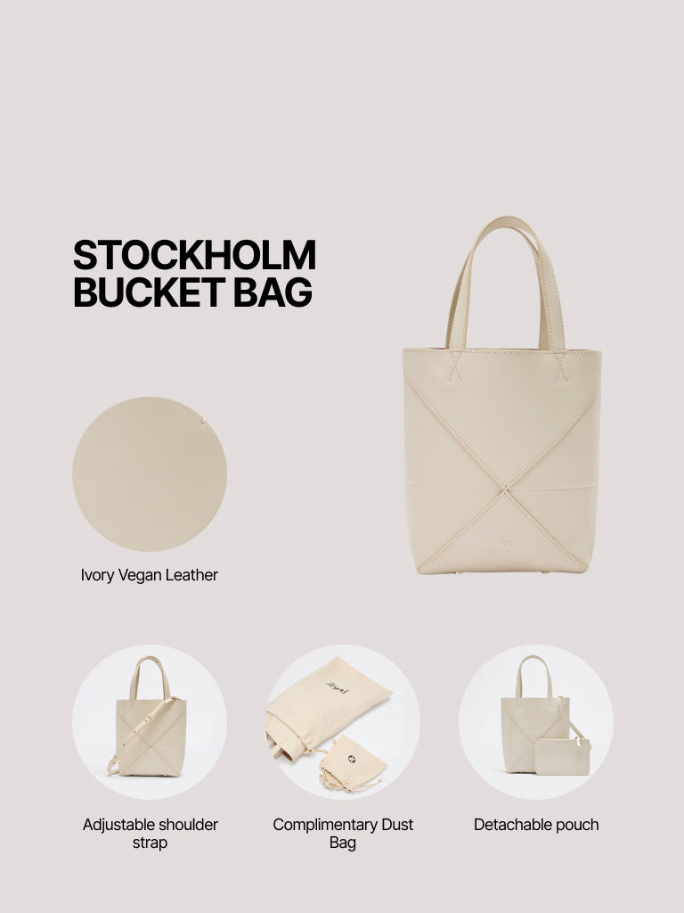 Pome Luxe Stockholm Small Puzzle Tote