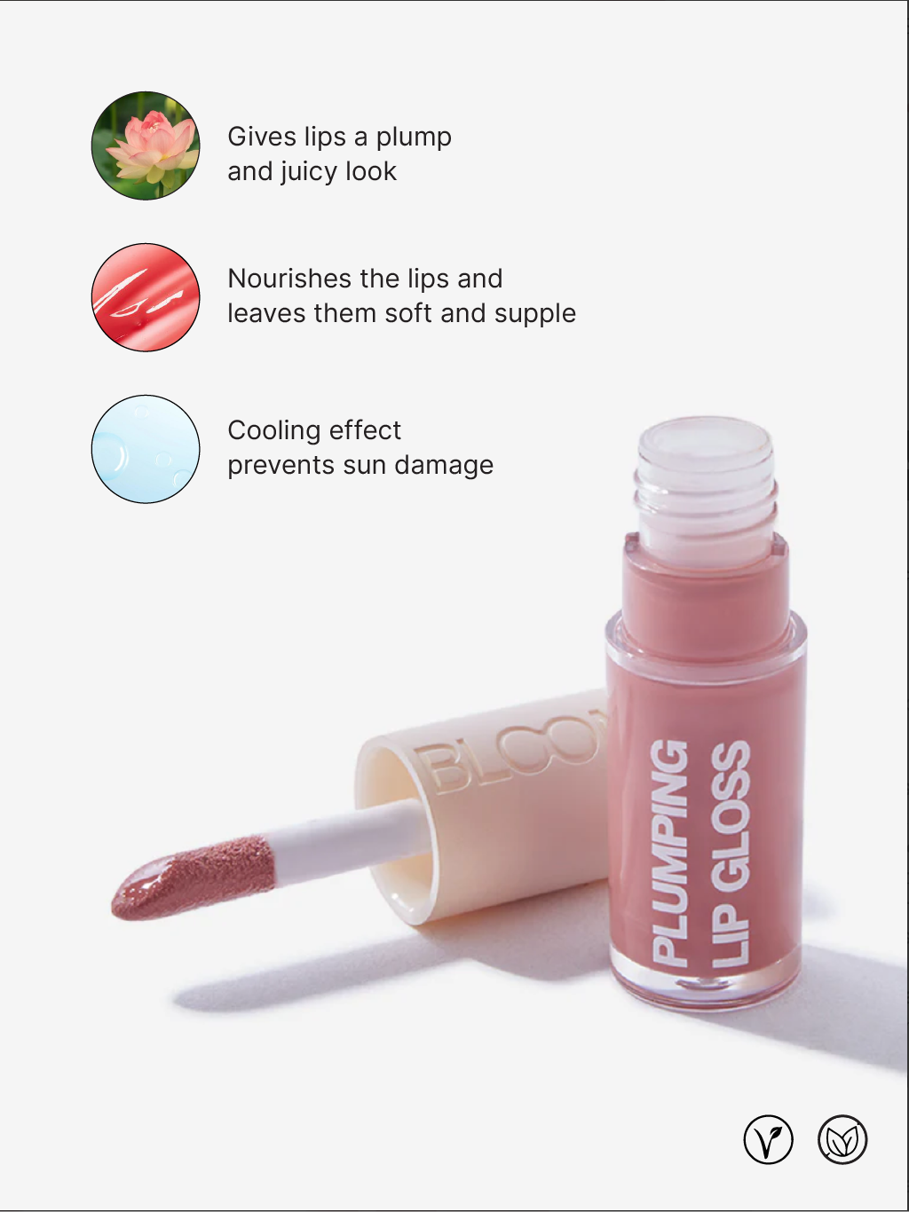 Studiowest Bloom Pink 07 Sorbet Lip Gloss - 7 GM