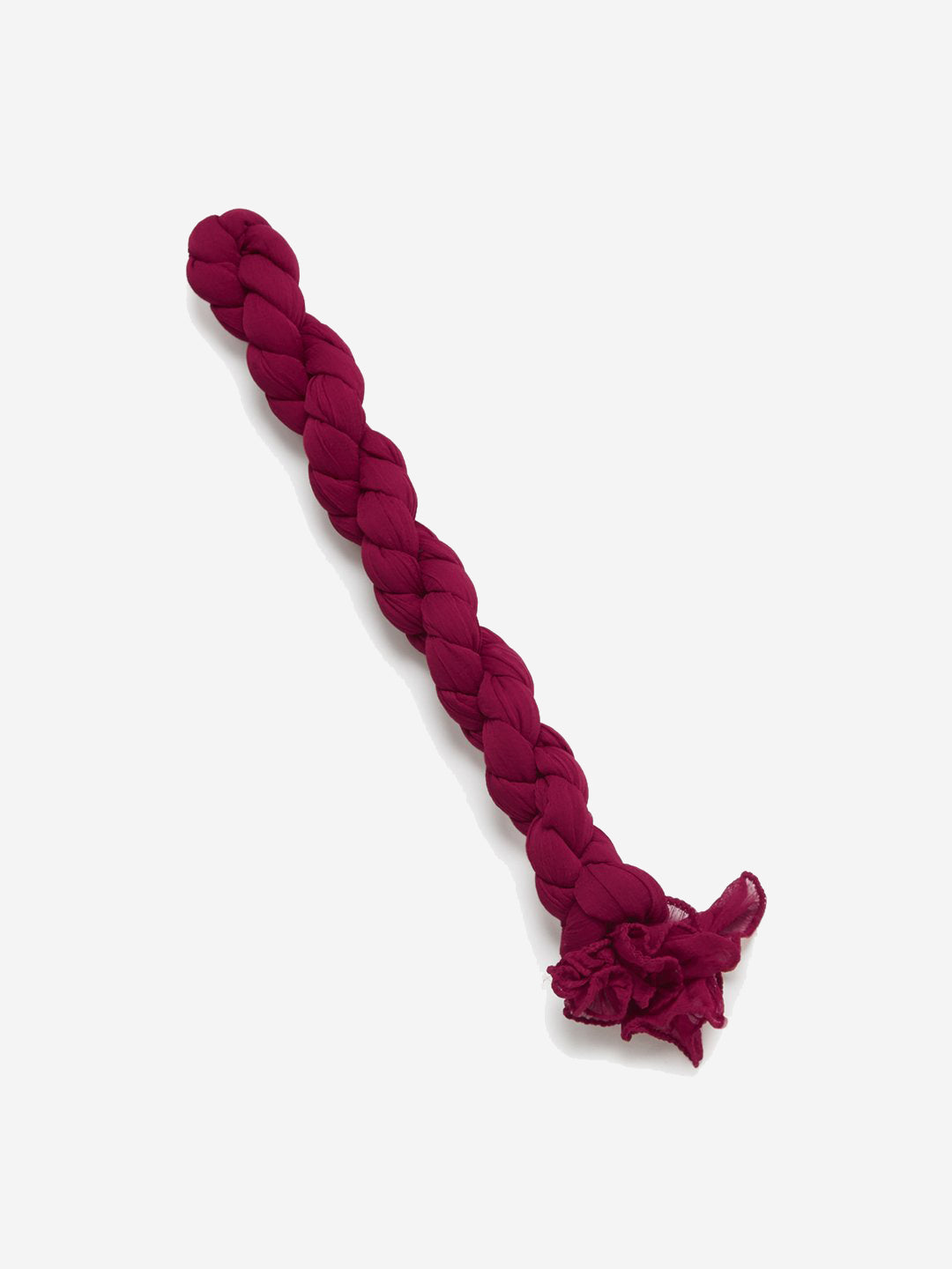 Utsa Maroon Badla Chiffon Dupatta