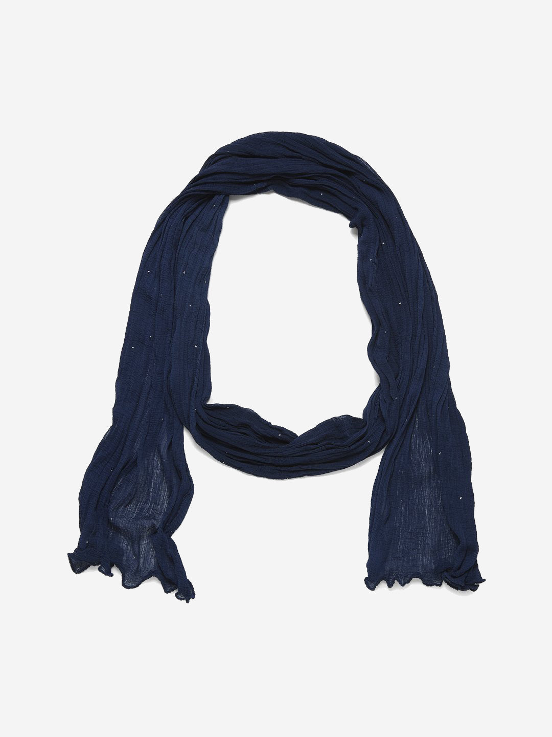 Utsa Navy Chiffon Dupatta