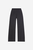 Utsa Black Solid Palazzos for women full view - Westside