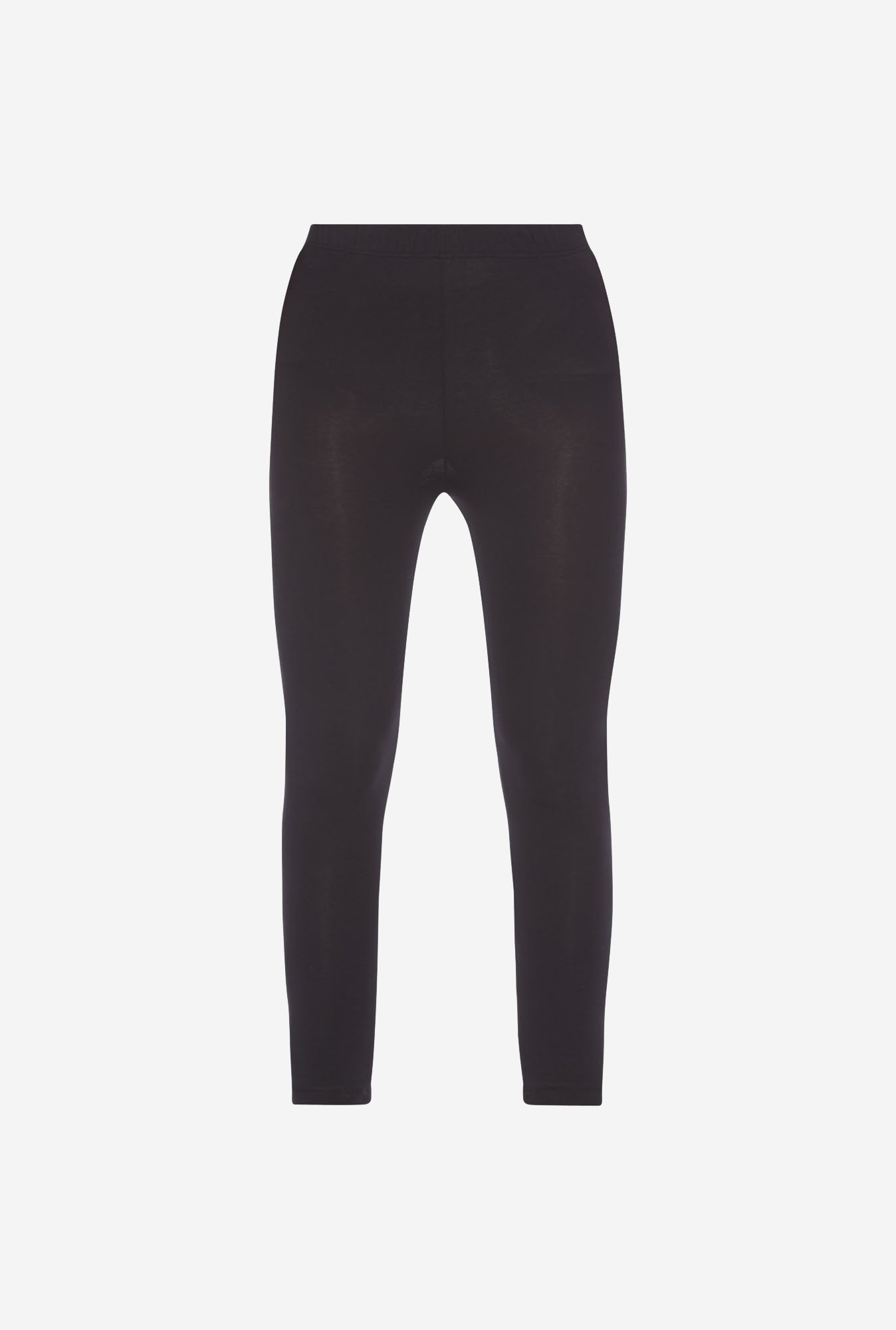 Utsa Black Cropped Leggings for women - Westside